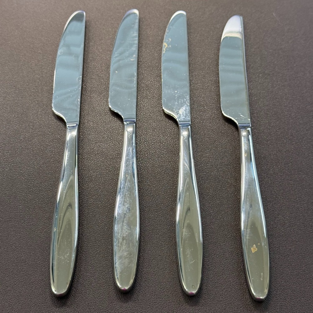 Gourmet Settings Dinner Knives Stainless Steel Set of 4‎